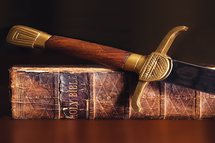 Sword-on-Bible Sword-on-Bible